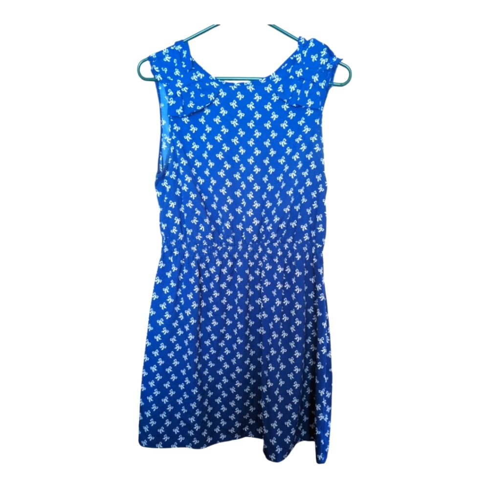 International Atmosphere Bowtie Design lightweight Summer Dress UK SZ 12 US SZ 8